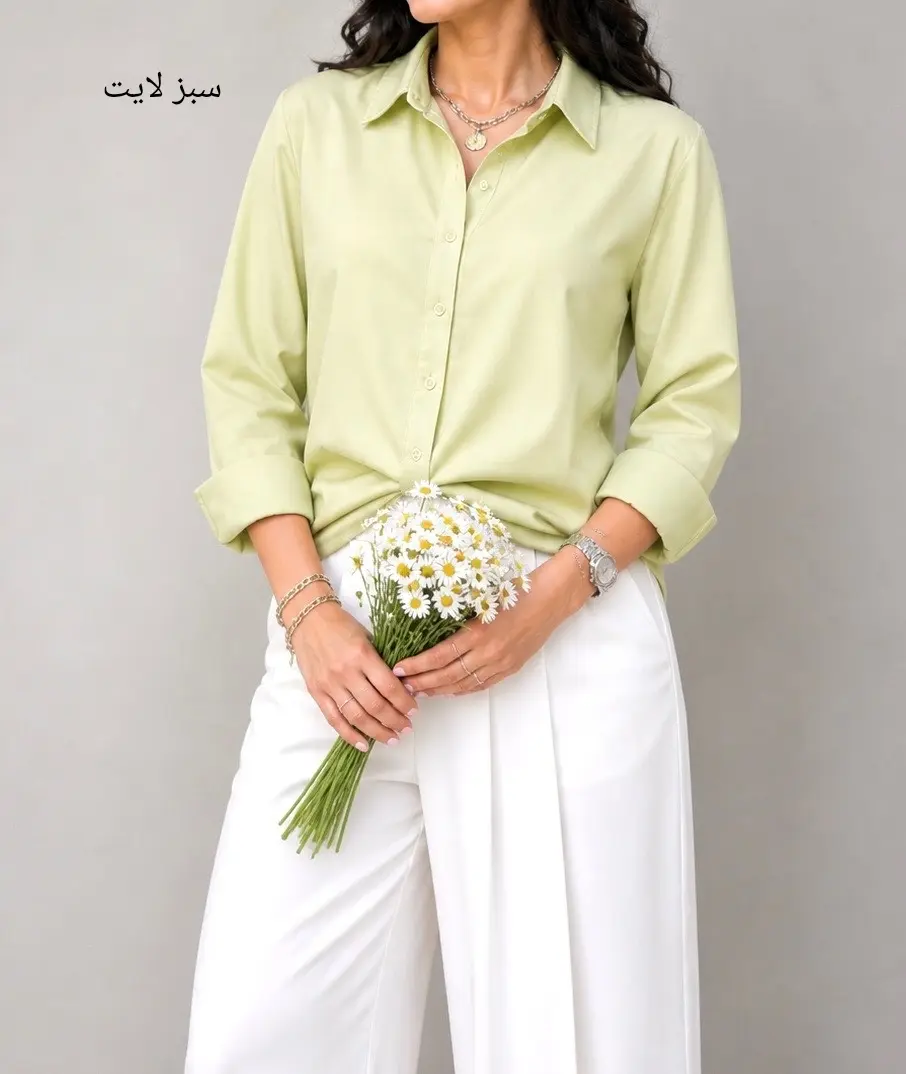 شومیز گره ای الیزه ترک ماهک